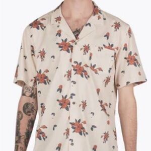 Zanerobe gallardia shirt - Cream and Red. Rare.